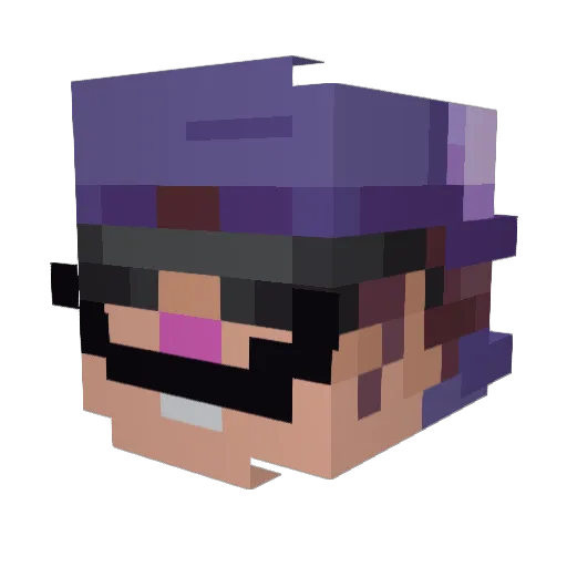 NinJack524 Minecraft avatar head, 3D render