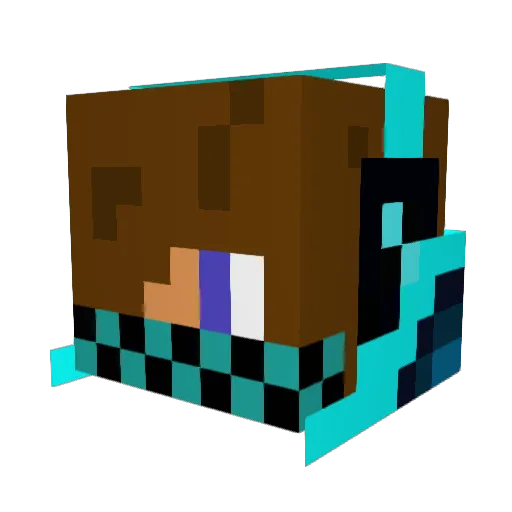 Ninaboy0129 Minecraft avatar head, 3D render