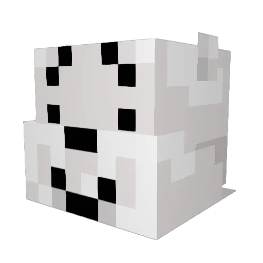 Ninade14 Minecraft avatar head, 3D render