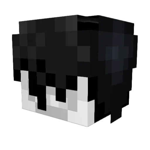 NineTailed_Fox12 Minecraft avatar head, 3D render
