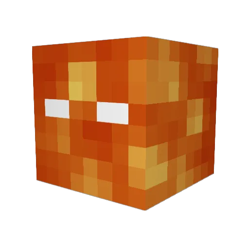 NinecraftHD Minecraft avatar head, 3D render