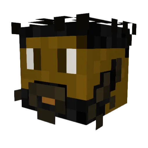 Niner_902 Minecraft avatar head, 3D render