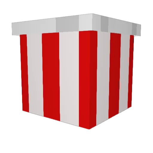 Ninfoa Minecraft avatar head, 3D render
