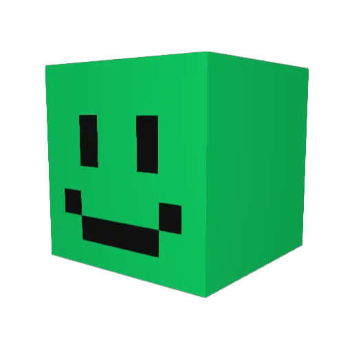 Ninja090712 Minecraft avatar head, 3D render
