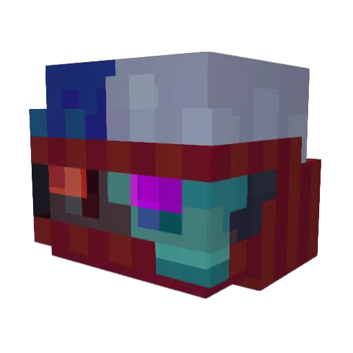 Ninja3201 Minecraft avatar head, 3D render