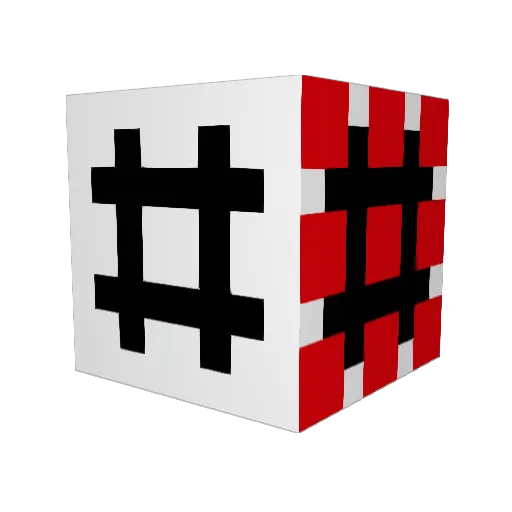 Ninja4Rent Minecraft avatar head, 3D render