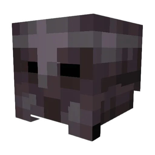 Ninja55 Minecraft avatar head, 3D render