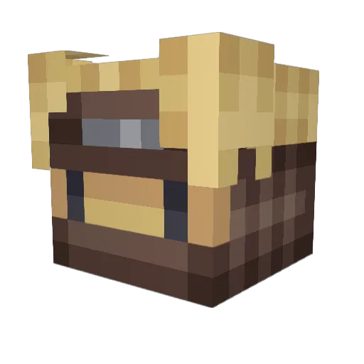 Ninja599 Minecraft avatar head, 3D render