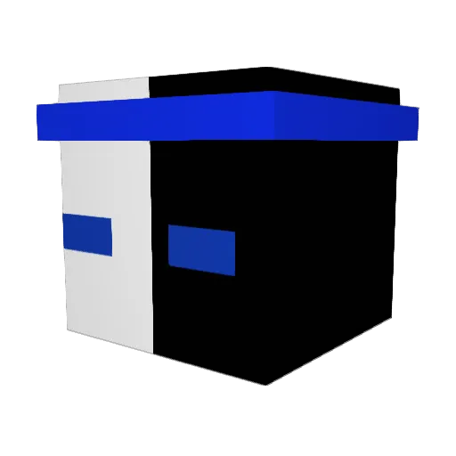 NinjaBladeX Minecraft avatar head, 3D render