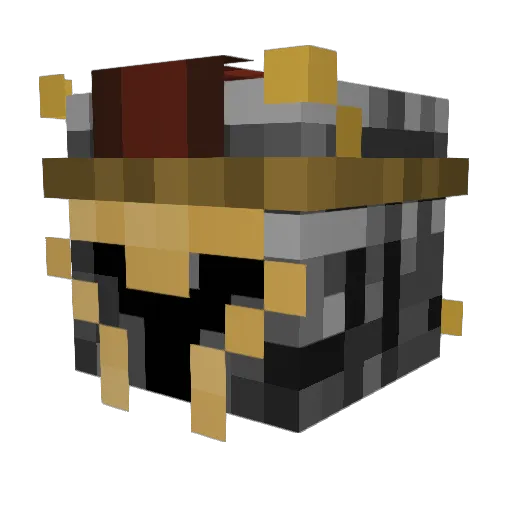 NinjaGOJO Minecraft avatar head, 3D render