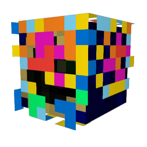 NinjaKidWill Minecraft avatar head, 3D render