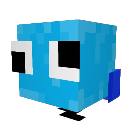 NinjaKitty777 Minecraft avatar head, 3D render