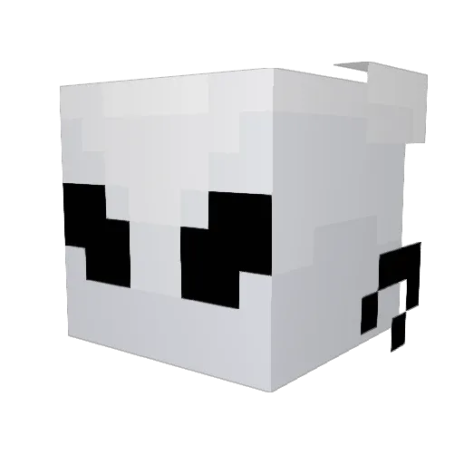 NinjaMario246 Minecraft avatar head, 3D render