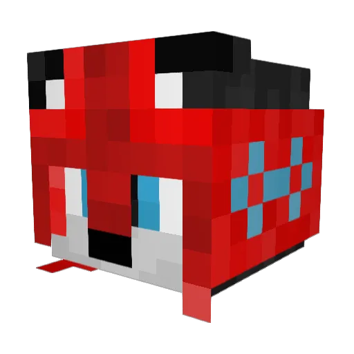 NinjaMaster_54 Minecraft avatar head, 3D render