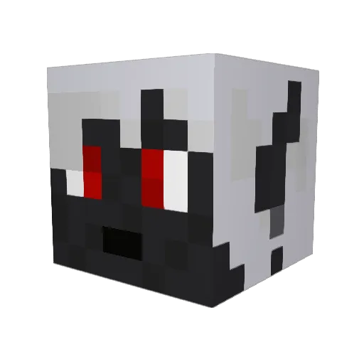 NinjaMiner011 Minecraft avatar head, 3D render