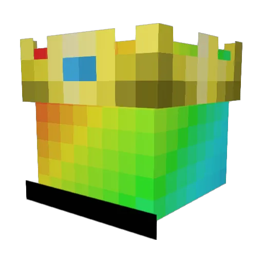 NinjaNoutR2014 Minecraft avatar head, 3D render