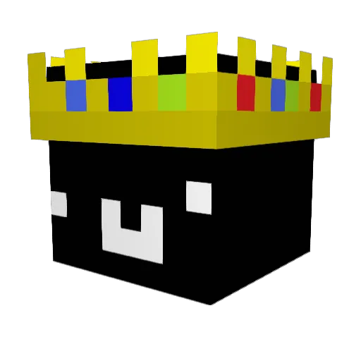 NinjaPango Minecraft avatar head, 3D render