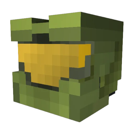 NinjaSpider410 Minecraft avatar head, 3D render