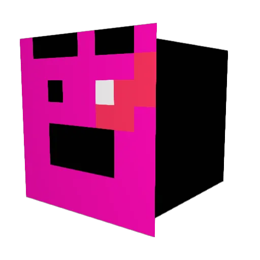 NinjaSpy37 Minecraft avatar head, 3D render