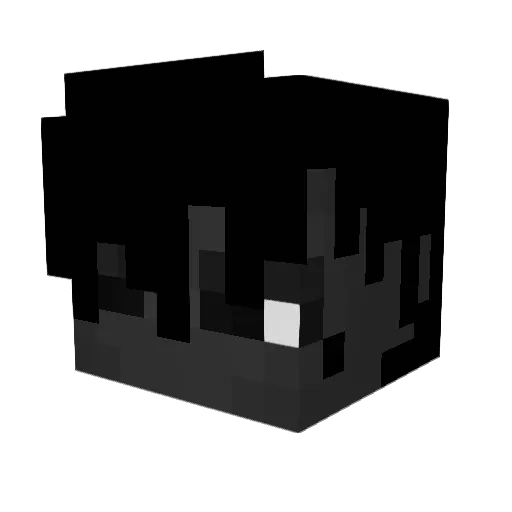 NinjaWithOnions Minecraft avatar head, 3D render