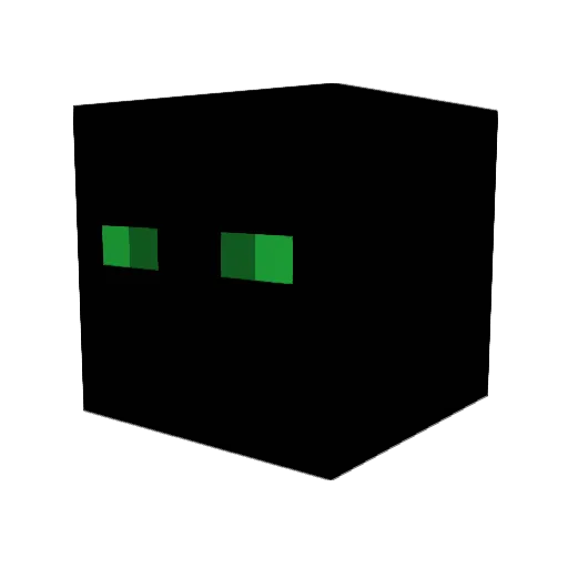 NinjaX5 Minecraft avatar head, 3D render