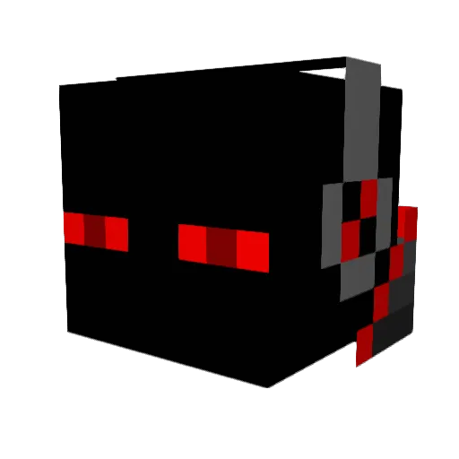 Ninja_2302 Minecraft avatar head, 3D render