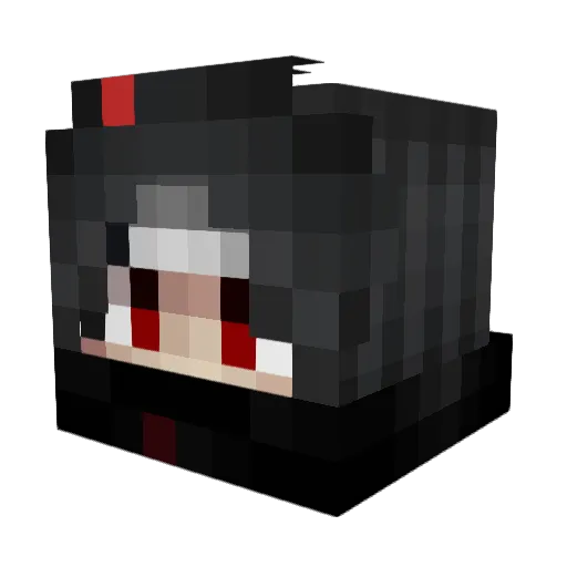 Ninja_Alperen Minecraft avatar head, 3D render