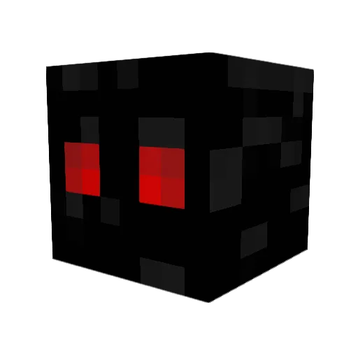 Ninja__Block Minecraft avatar head, 3D render