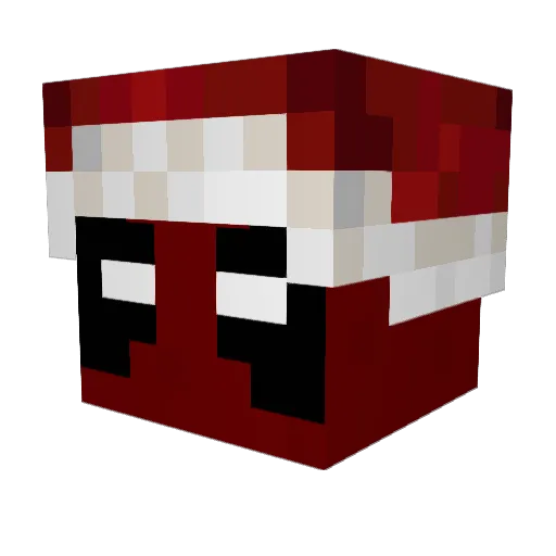 NinjaaCookie Minecraft avatar head, 3D render
