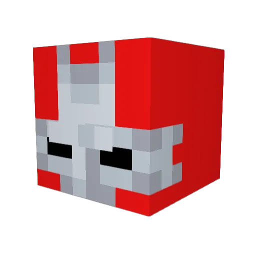 Ninjafalcons Minecraft avatar head, 3D render
