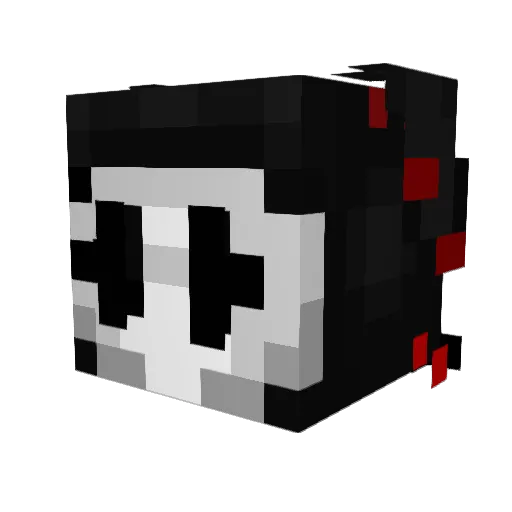 Ninjakidz2016 Minecraft avatar head, 3D render