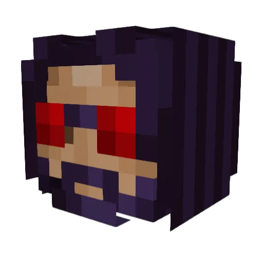 Ninjakiwi356 Minecraft avatar head, 3D render