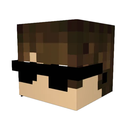 Ninjalegend2298 Minecraft avatar head, 3D render