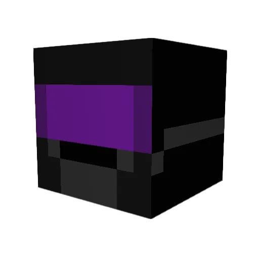 Ninjamison Minecraft avatar head, 3D render