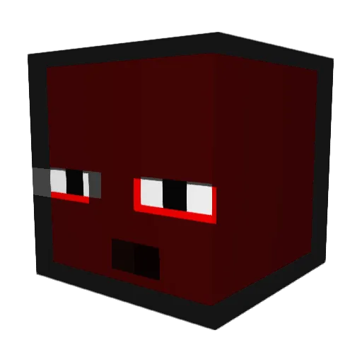 Ninjanailik1 Minecraft avatar head, 3D render
