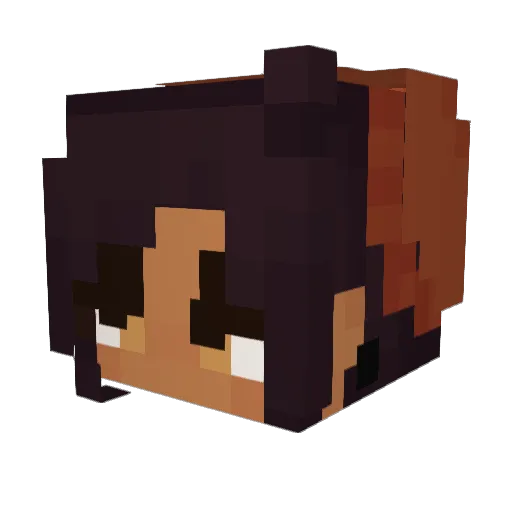 NinjasHyper28652 Minecraft avatar head, 3D render
