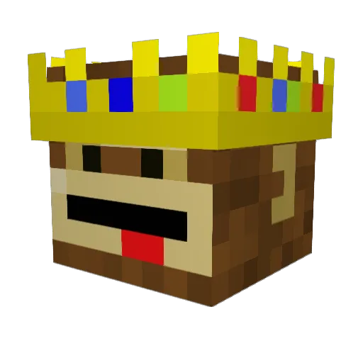 Ninjawalrus21 Minecraft avatar head, 3D render