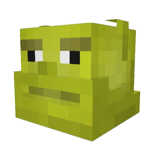 Ninjolas Minecraft avatar head, 3D render