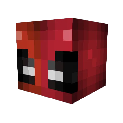 NinkaGant Minecraft avatar head, 3D render