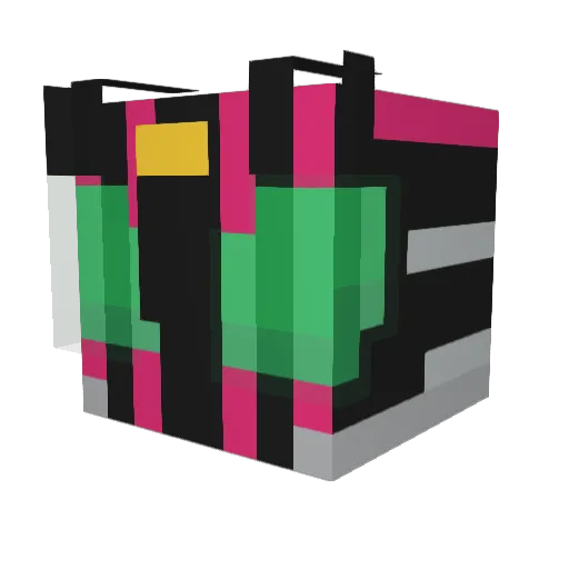 NinoDeLUL Minecraft avatar head, 3D render