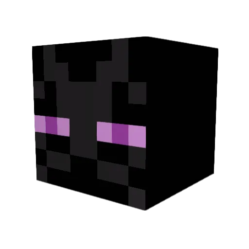 Ninolle Minecraft avatar head, 3D render