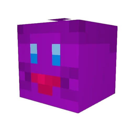 Nintenbroplays Minecraft avatar head, 3D render