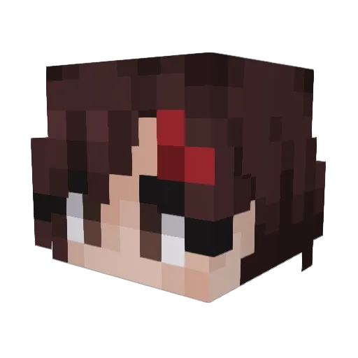 NinthHouseCav Minecraft avatar head, 3D render