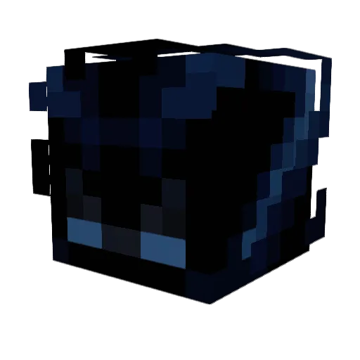 Niocex Minecraft avatar head, 3D render