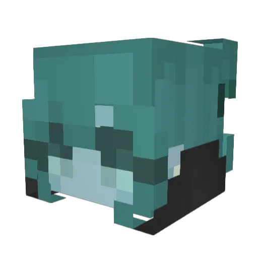 Niotic_Cacophony Minecraft avatar head, 3D render