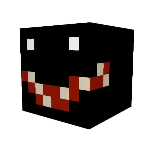 NipMyNap Minecraft avatar head, 3D render