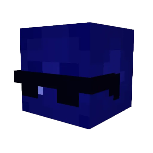 Niqhtmare_ Minecraft avatar head, 3D render