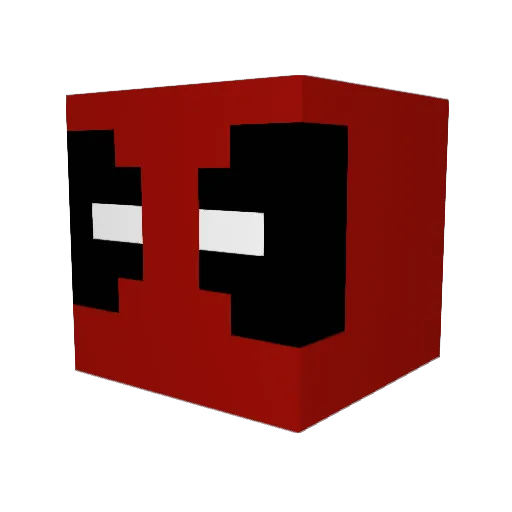 Nirauzak Minecraft avatar head, 3D render