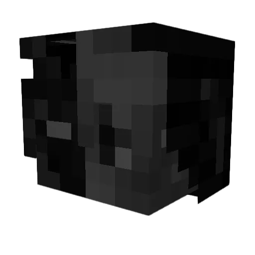 Nisl Minecraft avatar head, 3D render