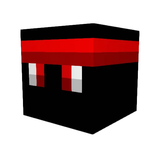 Nislijanac Minecraft avatar head, 3D render